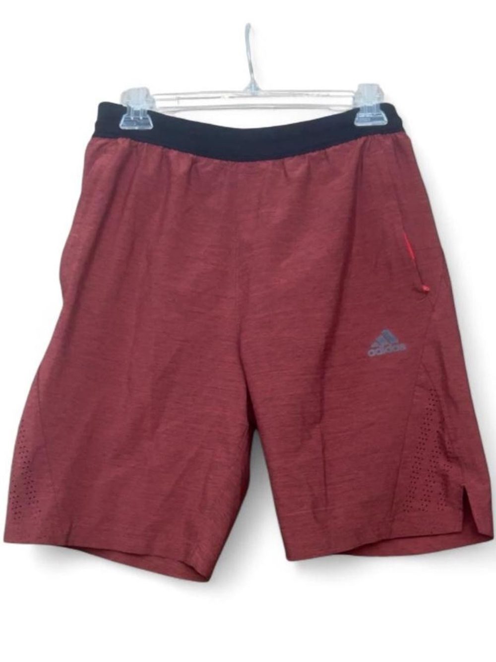 Adidas Burgundy Performance Shorts Men’s Small